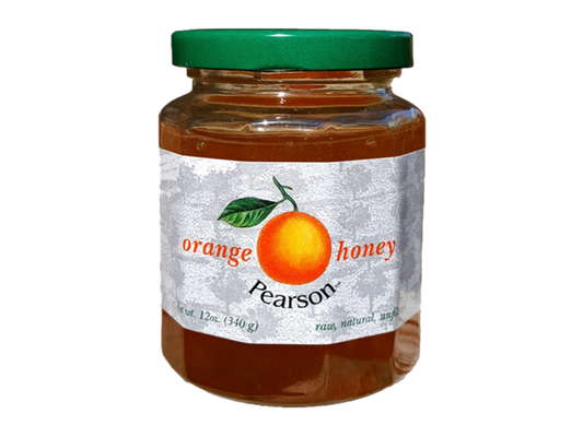 12oz Jar Pearson Ranch Orange Blossom Honey